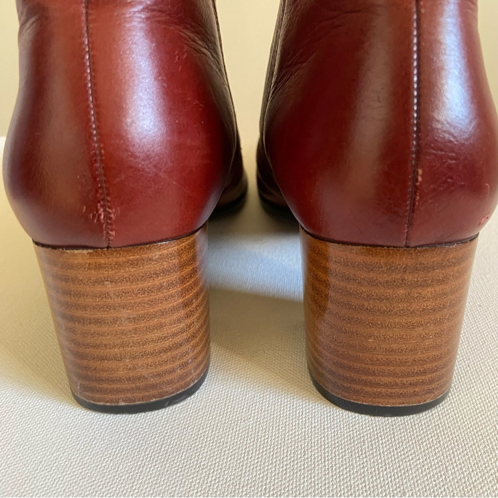 ECCO Booties Shape 45 Leather Pointed Toe Slip-on - Picture 4 of 12